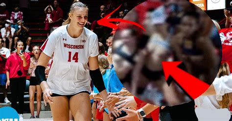 girl kicked off wisconsin volleyball team|Police investigate after private photos and video of University of ...